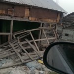 Flood damaged house in Pampore, Kashmir  and rebuilding supported by RRAI